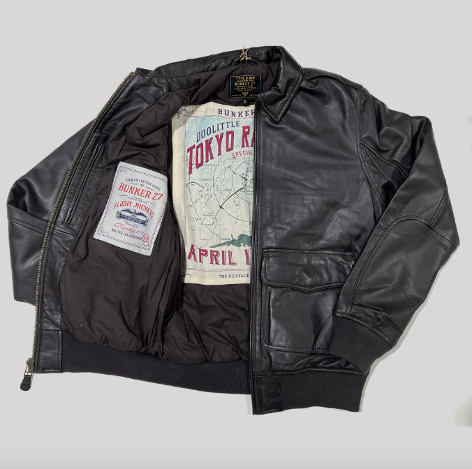 Tokyo Raiders Sheepskin Leather Flight Jacket