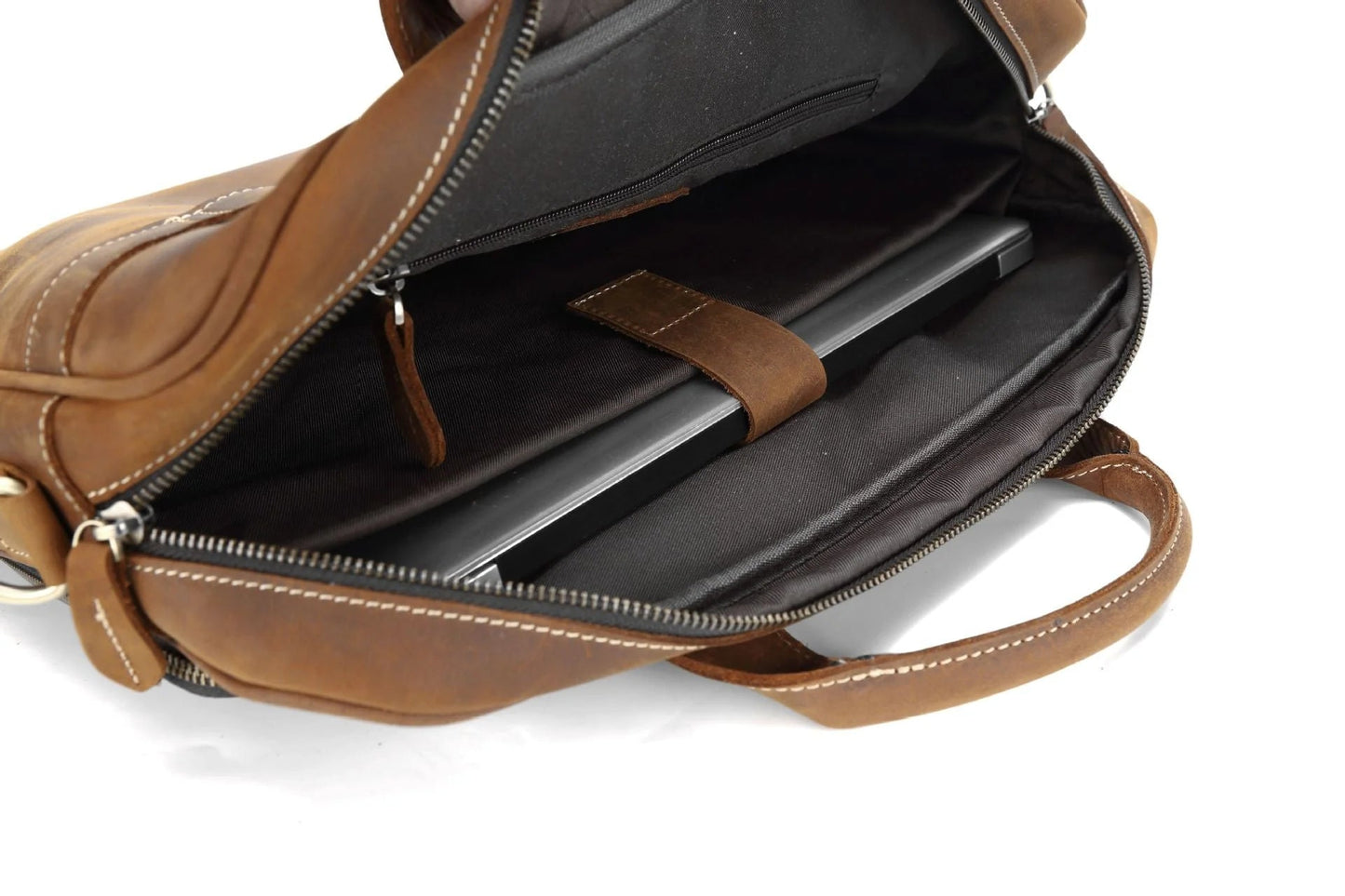 Leather Laptop Bag - ShopAFA