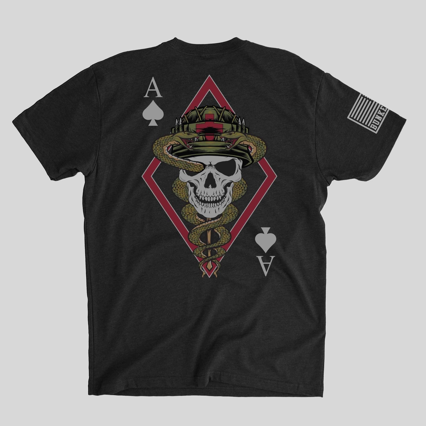 Medic Ace of Spades T-shirt - ShopAFA