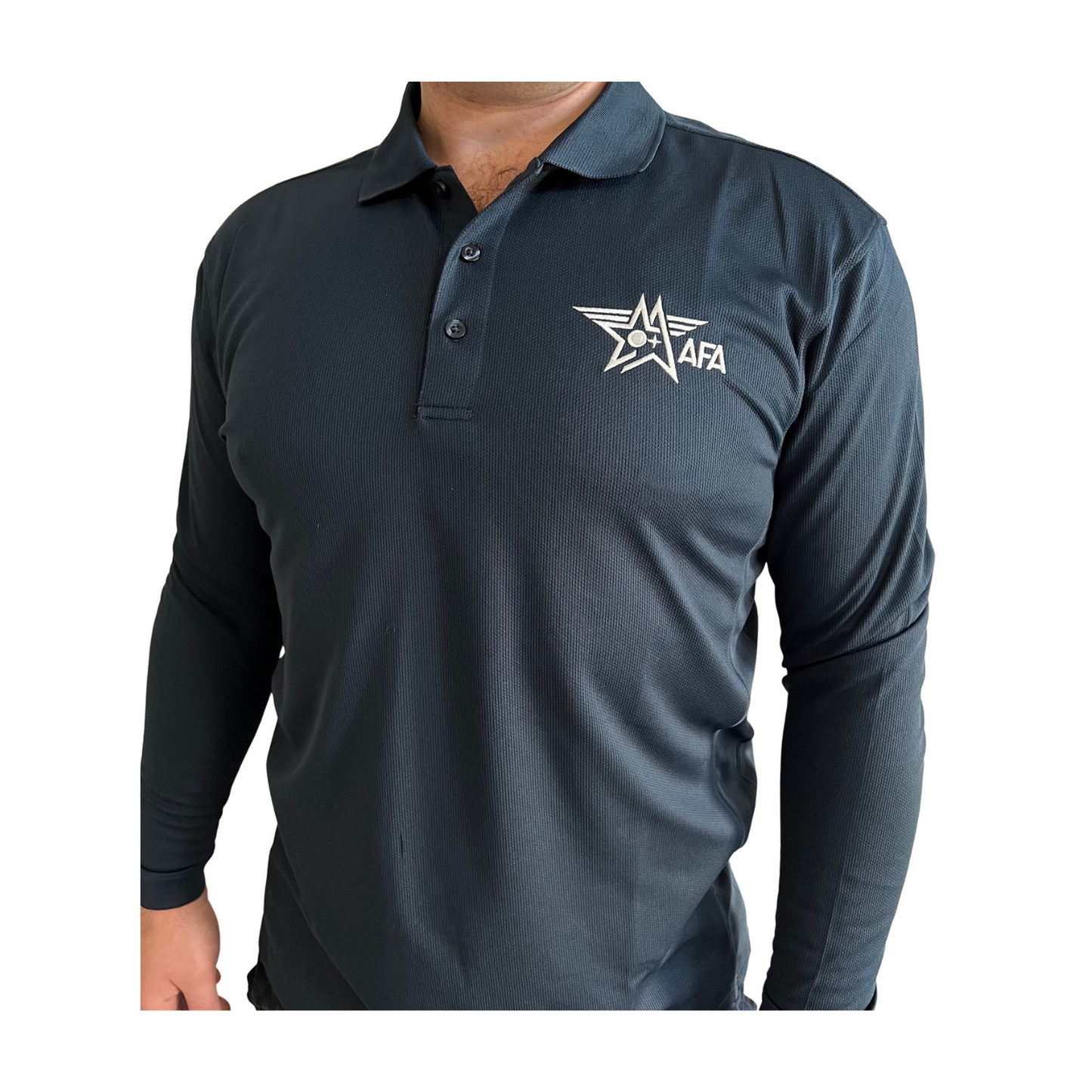 AFA Long Sleeve Polo