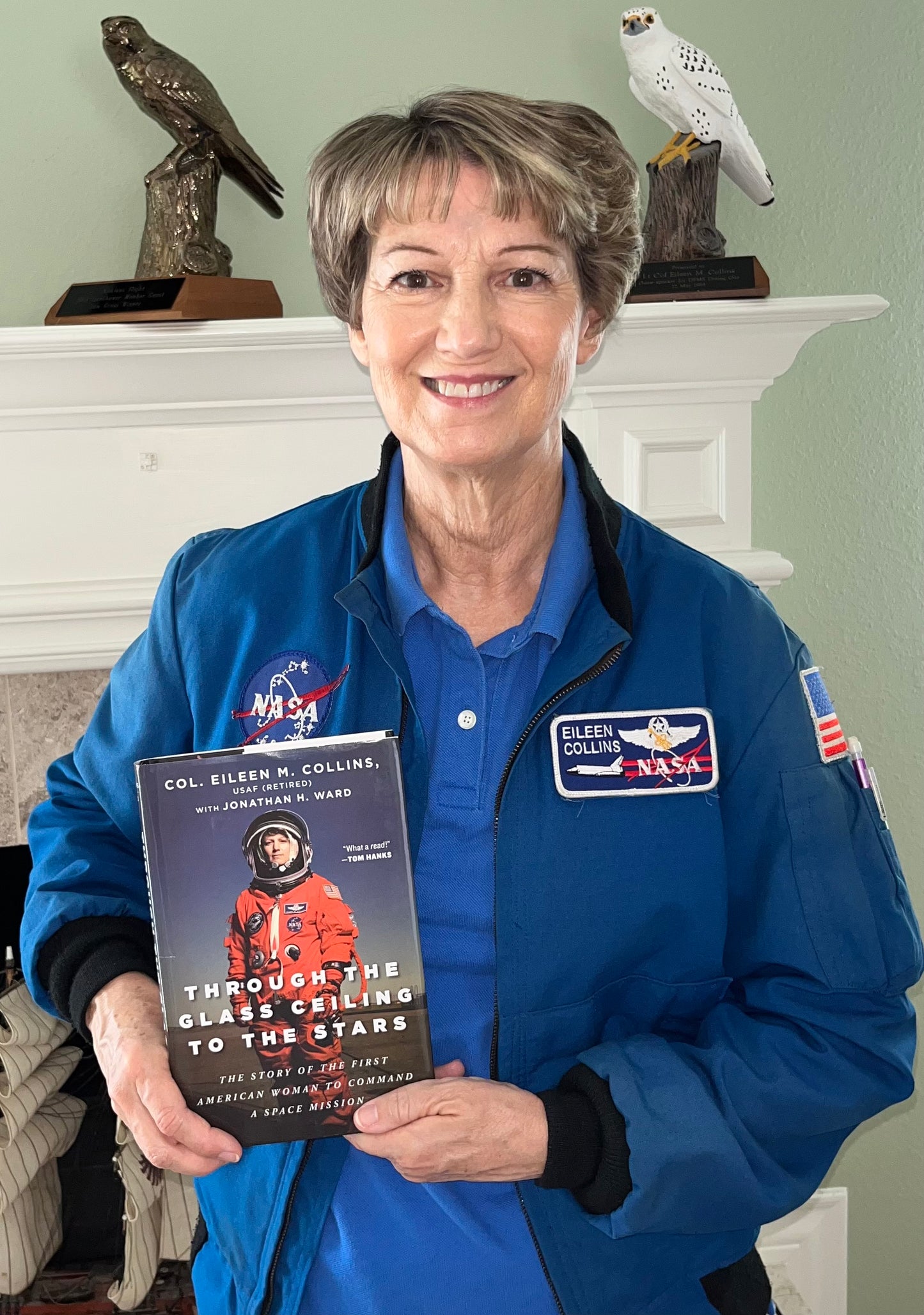 Through the Glass Ceiling to the Stars: The Story of the First American Woman to Command a Space Mission, Signed by Col. Eileen M. Collins
