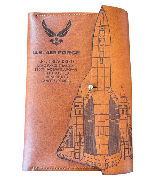 SR-71 Blackbird Special Edition Leather Journal