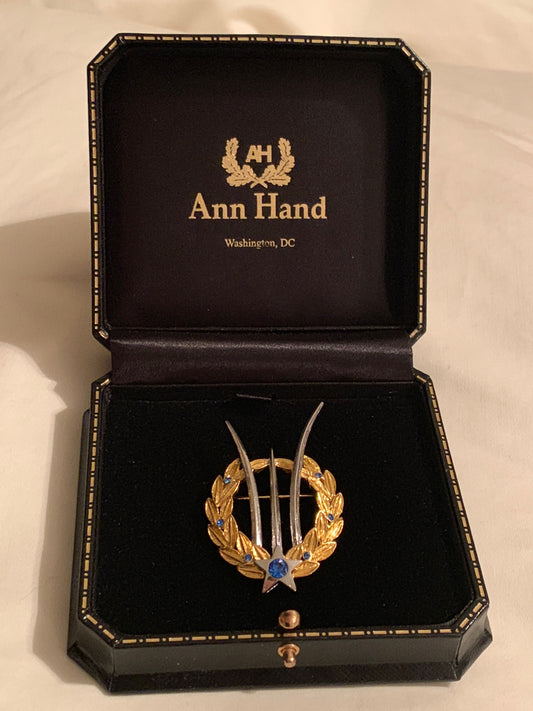 Air Force Memorial Brooch