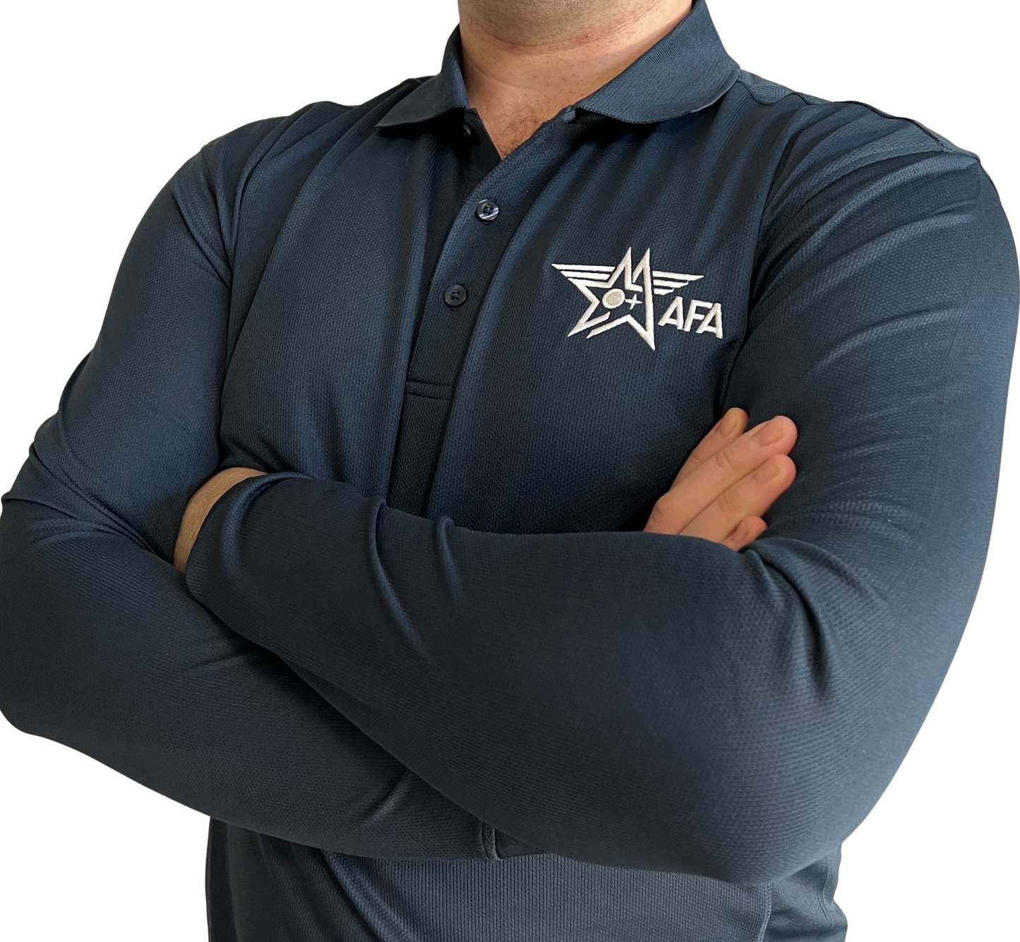 AFA Long Sleeve Polo