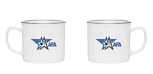 AFA Logo White Camper Mug