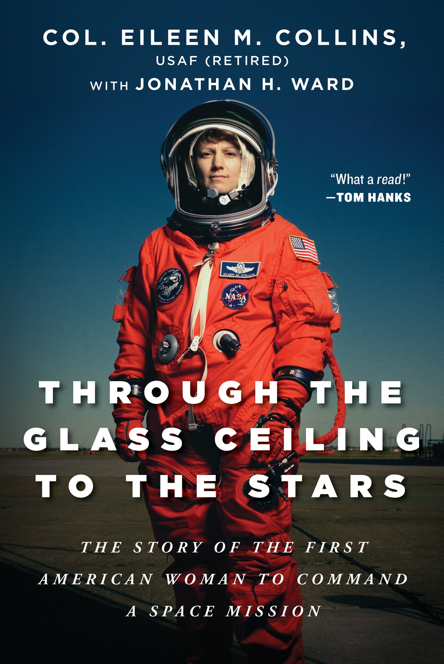 Through the Glass Ceiling to the Stars: The Story of the First American Woman to Command a Space Mission, Signed by Col. Eileen M. Collins