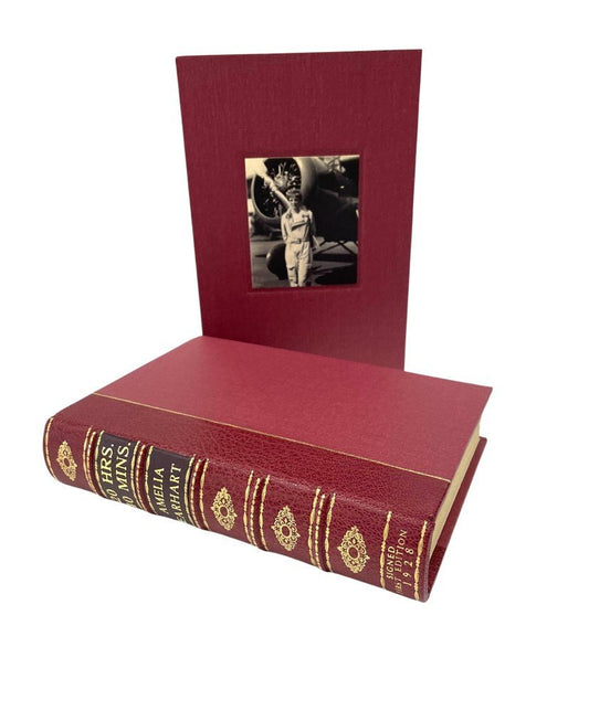 20 hrs. 40 mins. Our Flight in the Friendship, Signed by Amelia Earhart, First Trade Edition, 1928