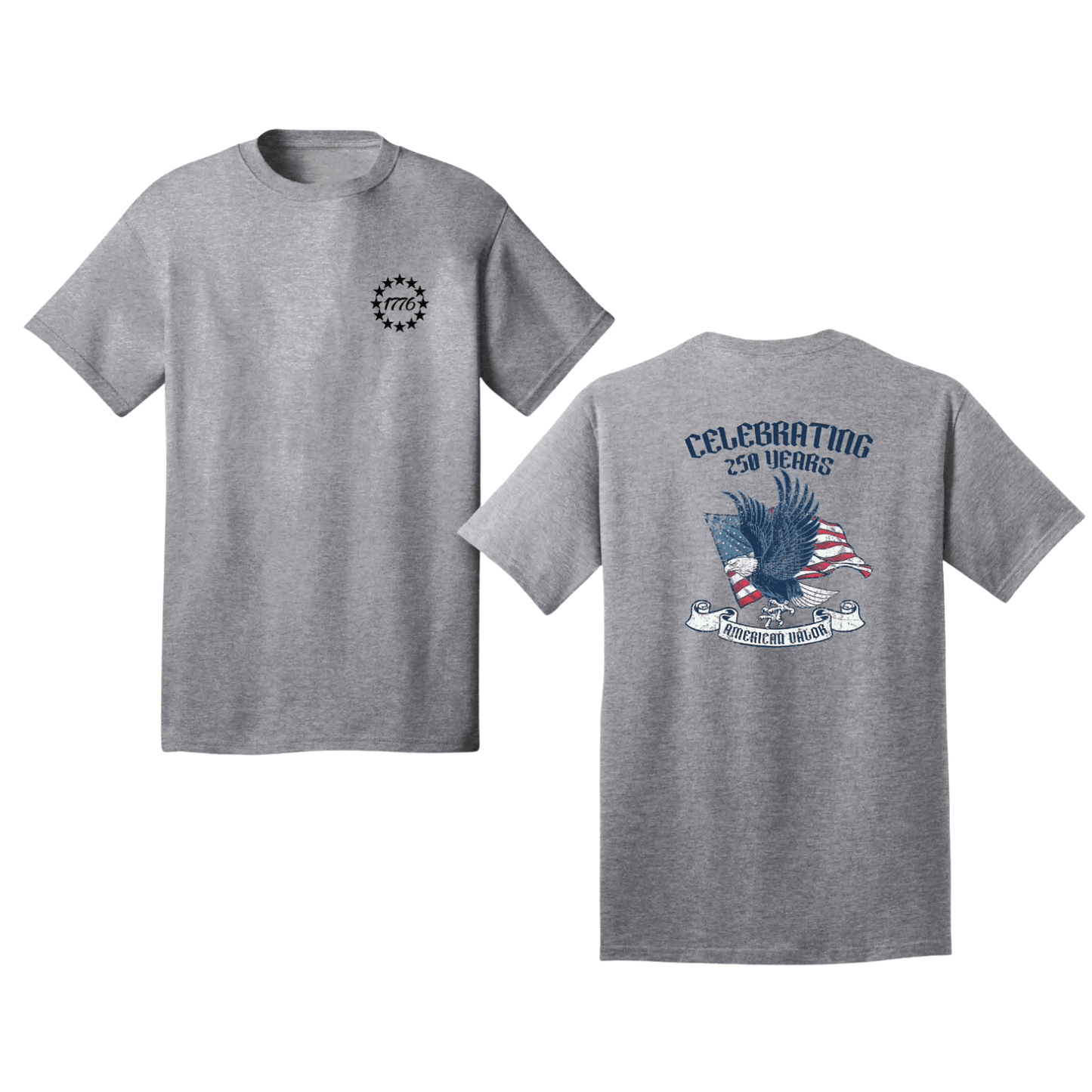 250 Years of American Valor T-shirt - ShopAFA