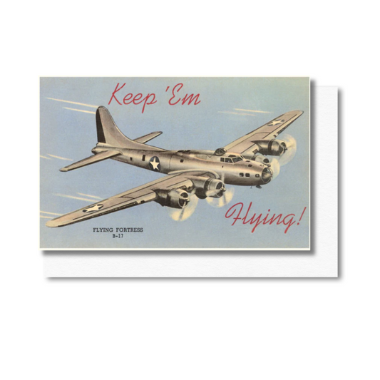 "Keep 'Em Flying" Cards, Set of 8