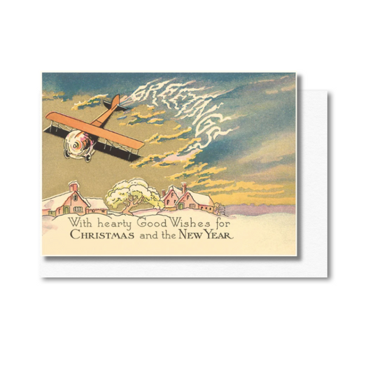 Hearty Good Wishes Holiday Cards, Set of 6