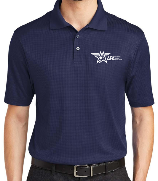 Air & Space Forces Association Performance Jacquard Polo
