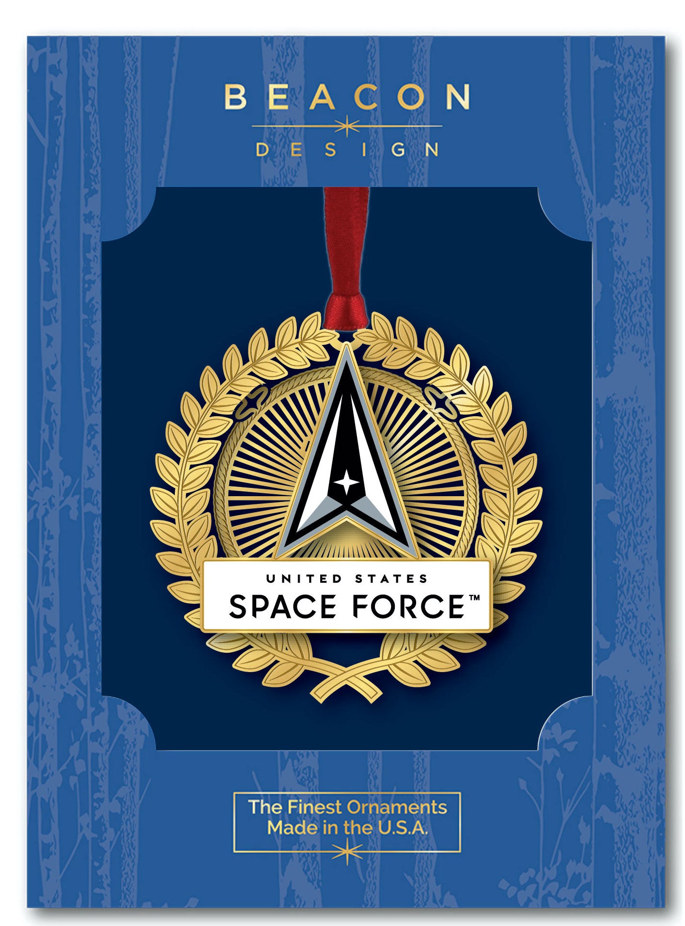 U.S. Space Force Logo Holiday Ornament