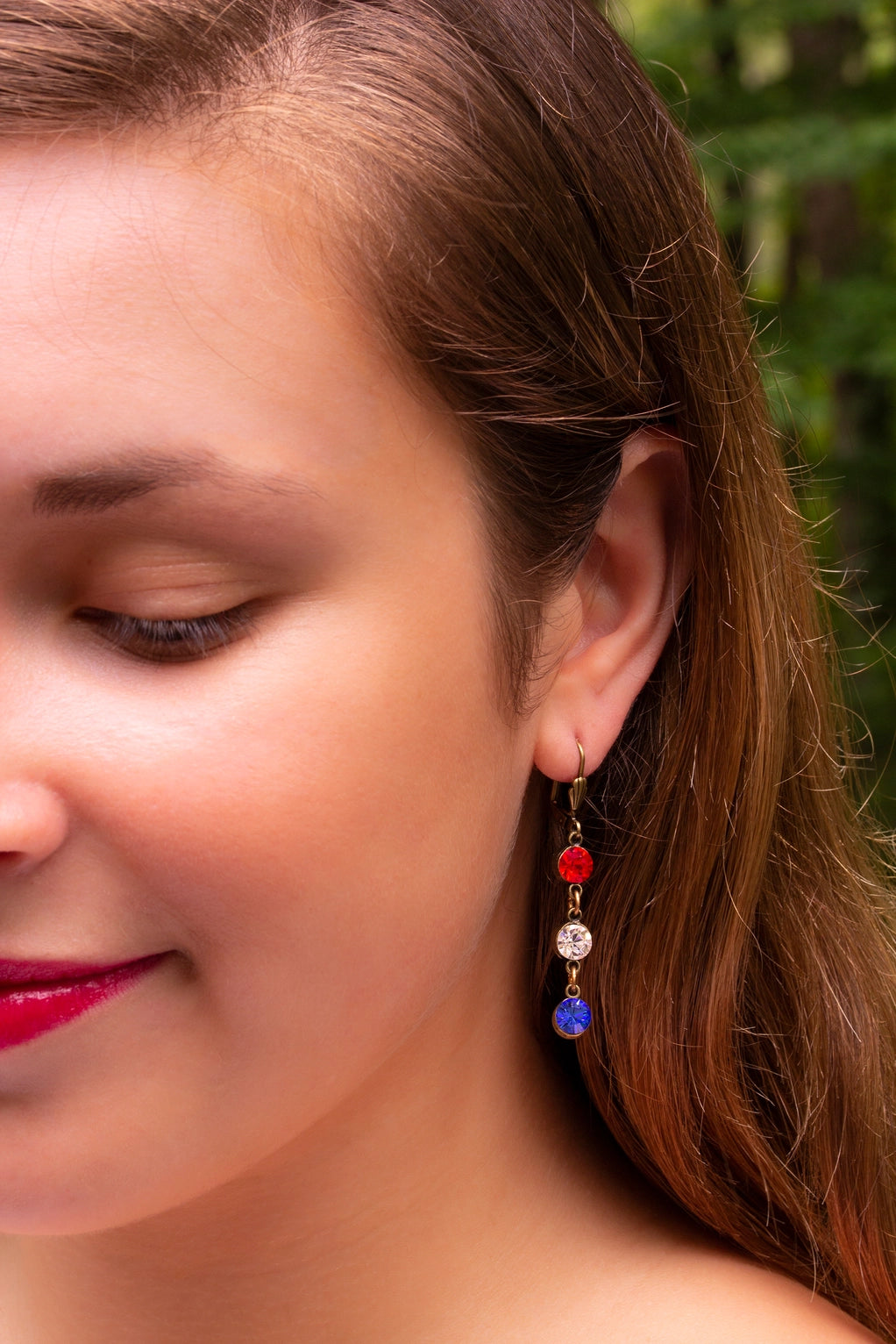 Crystal Americana Earrings