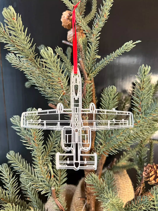A-10 Warthog Holiday Ornament