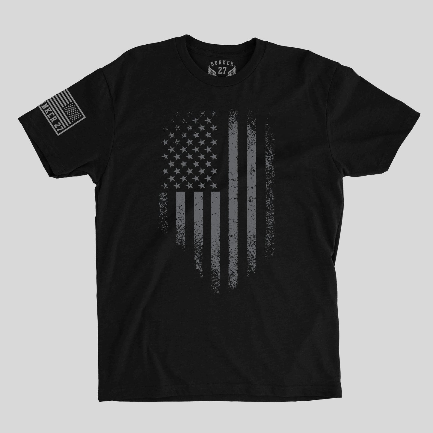 Distressed American Flag T-shirt