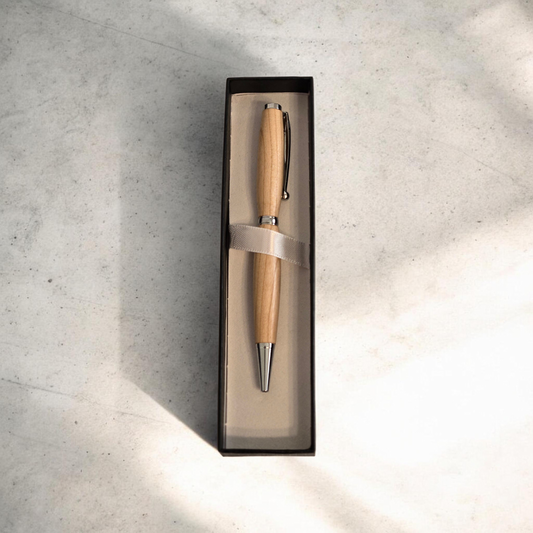 Handcrafted Artisan Cherry Wood Pen