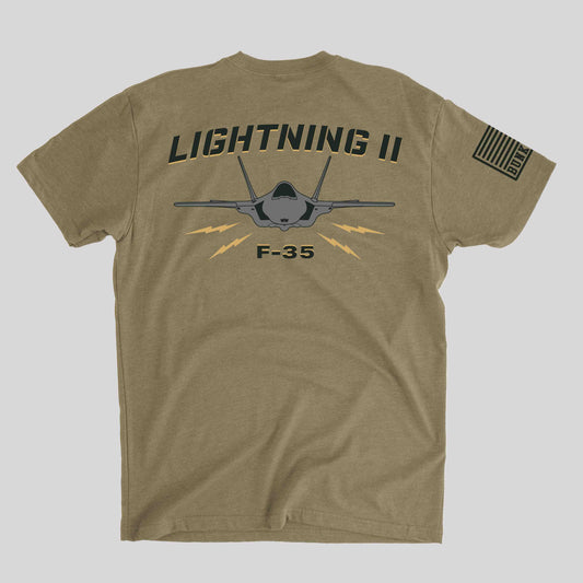 F-35 Lightning II - Attack to Defend T-shirt