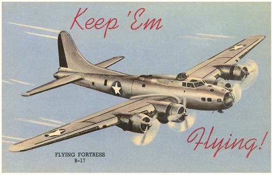 "Keep 'Em Flying" Cards, Set of 8