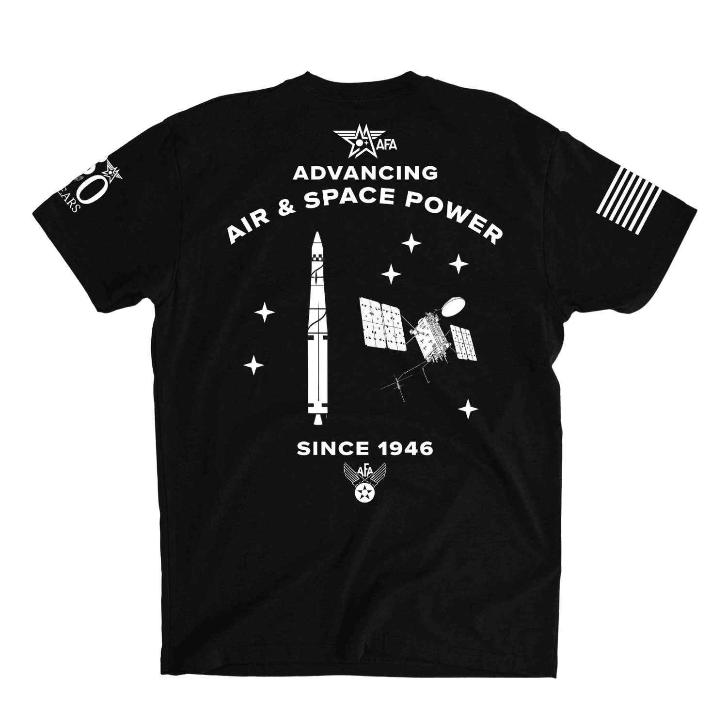 AFA 80th Anniversary T-shirt: Space Edition - ShopAFA