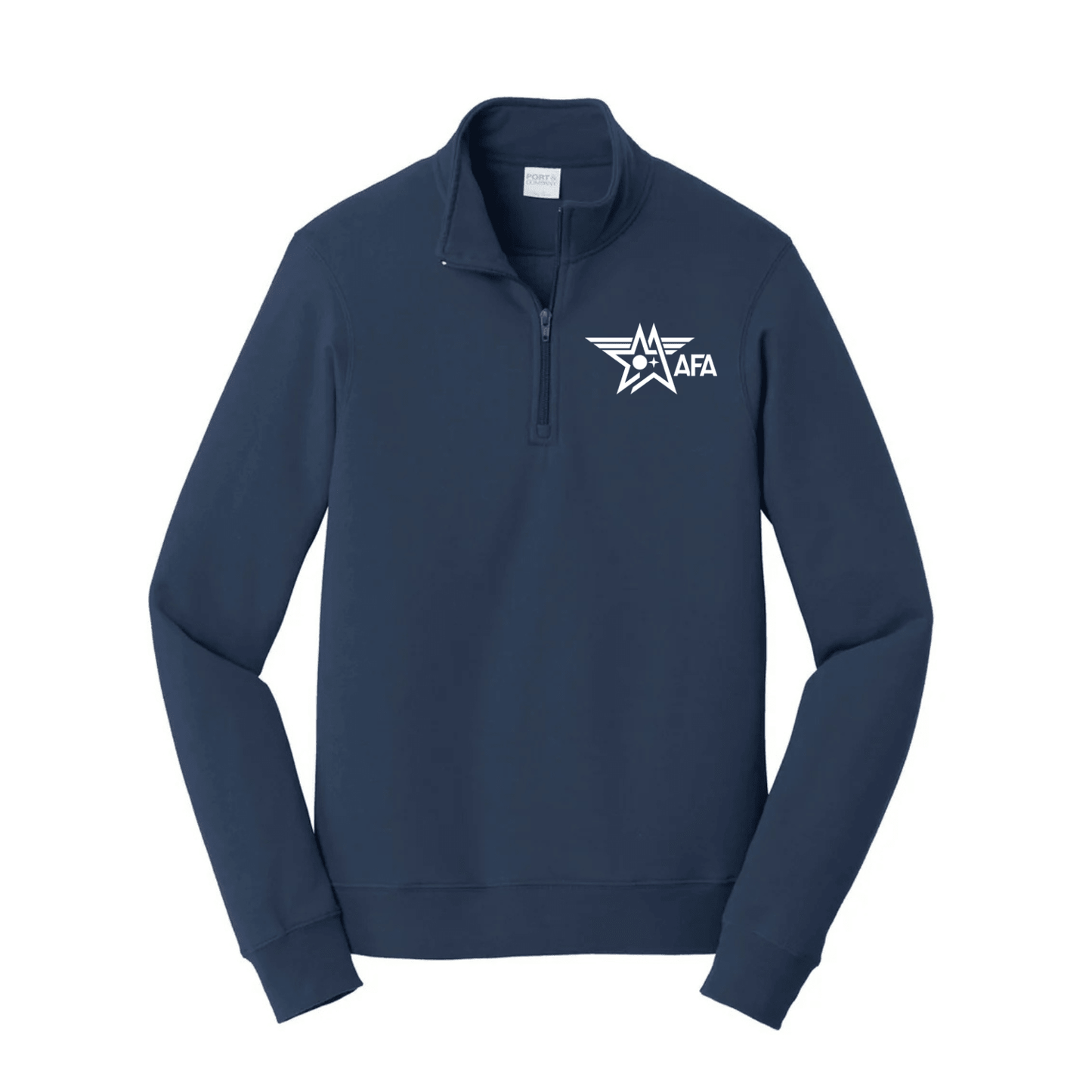 AFA Embroidered 1/4 Zip Pullover Sweatshirt - ShopAFA