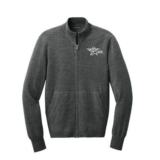 AFA Zip-up Cardigan Sweater - ShopAFA