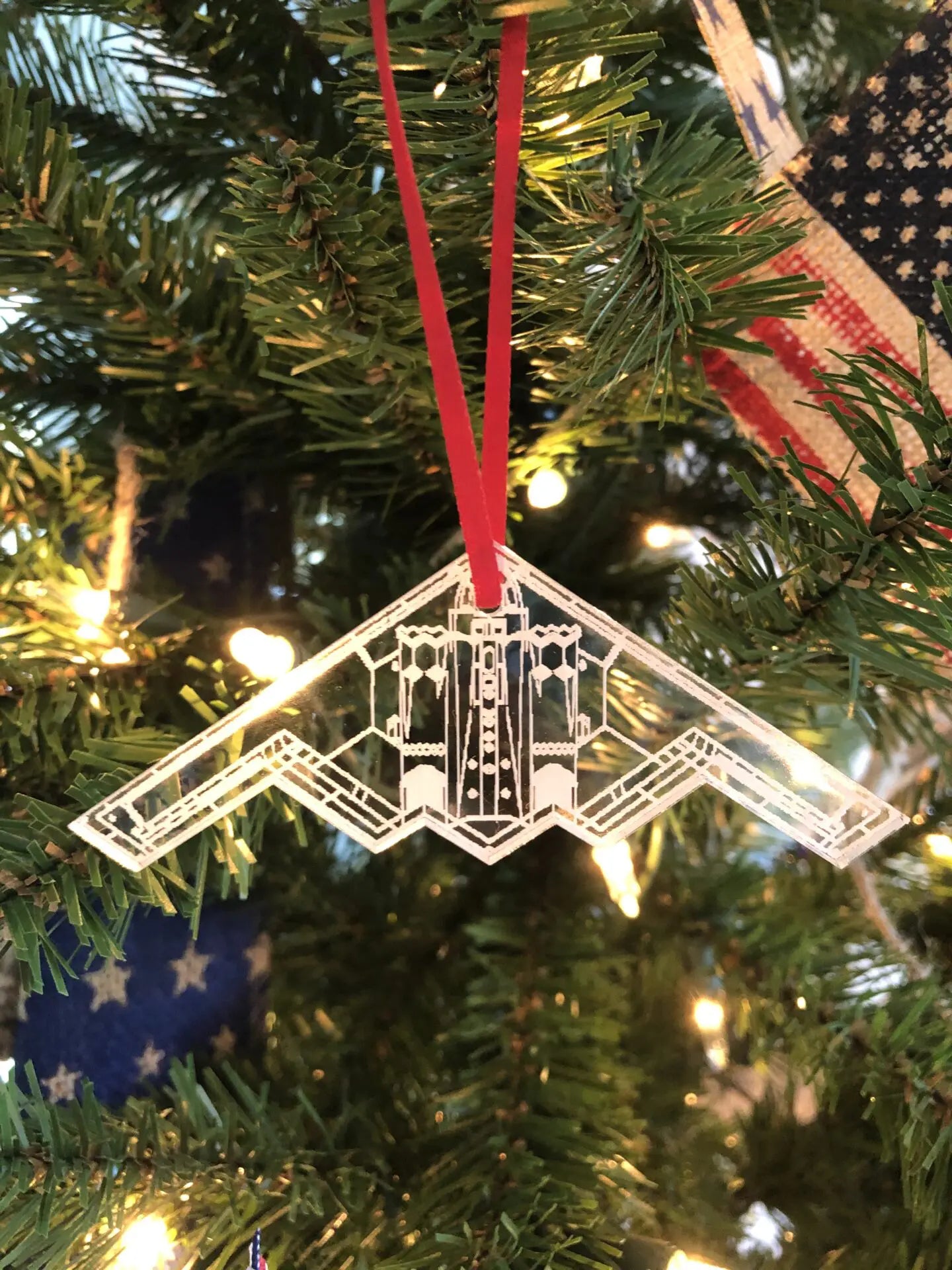 B-2 Spirit Stealth Bomber Holiday Ornament - ShopAFA