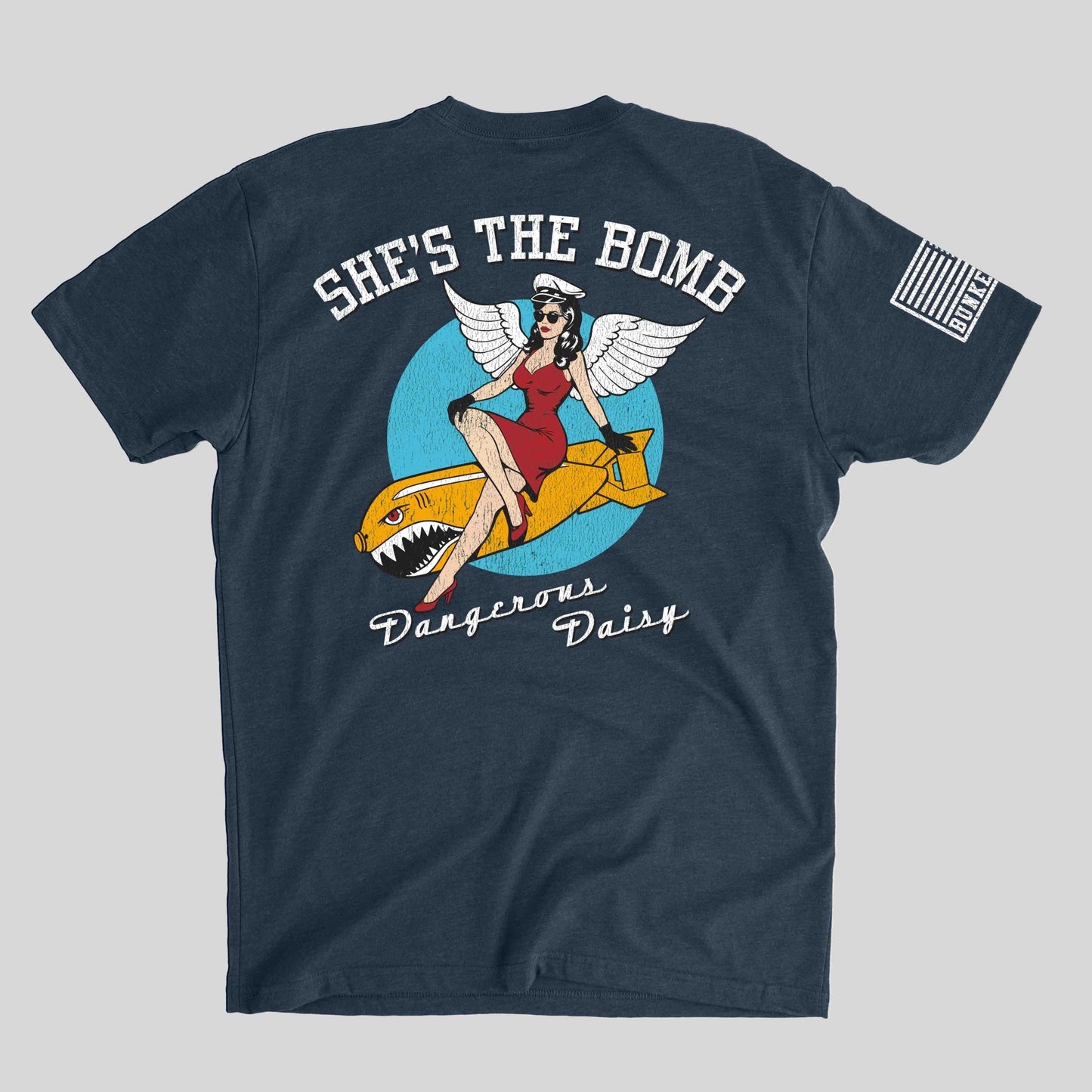 "Dangerous Daisy - She's the Bomb" T-Shirt - ShopAFA