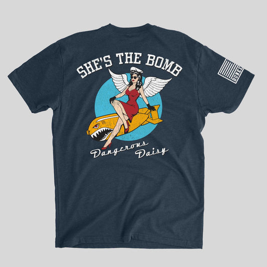 "Dangerous Daisy - She's the Bomb" T-Shirt - ShopAFA