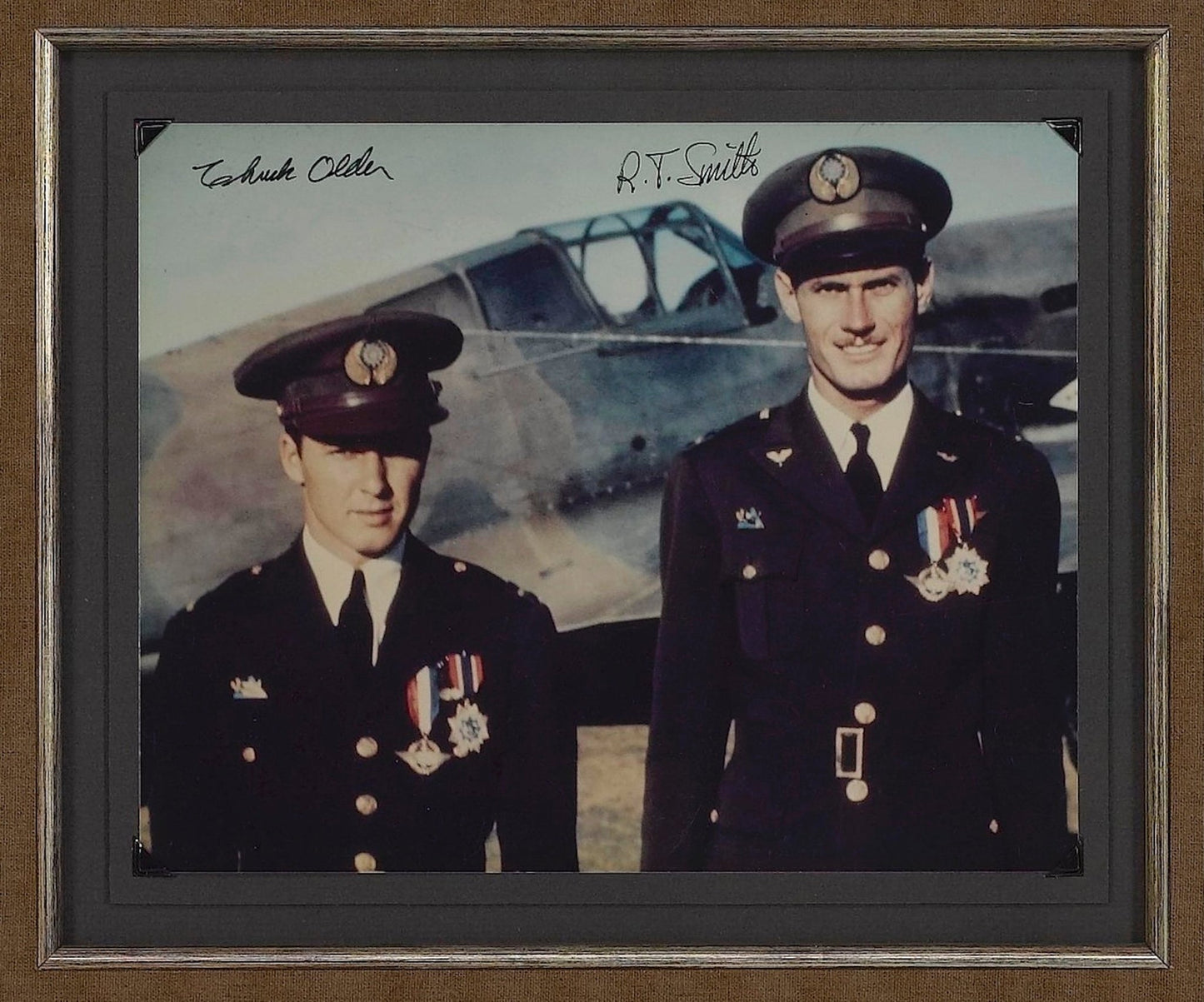 Flying Tigers Pilots' Signatures Collage