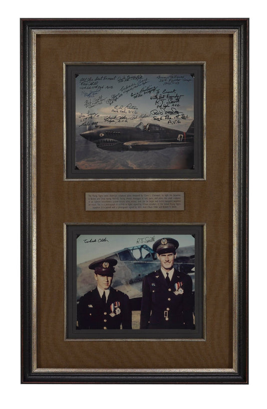 Flying Tigers Pilots' Signatures Collage