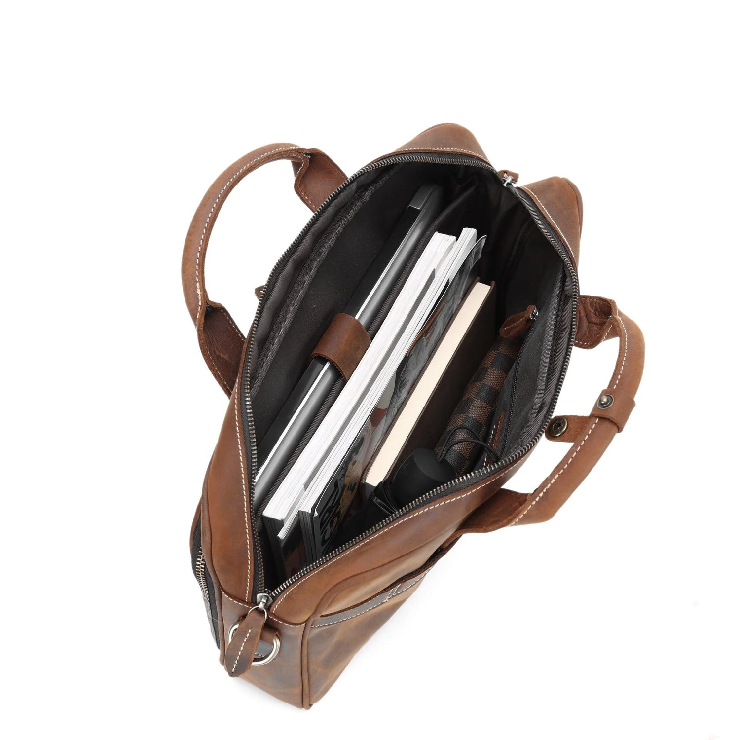 Leather Laptop Bag - ShopAFA