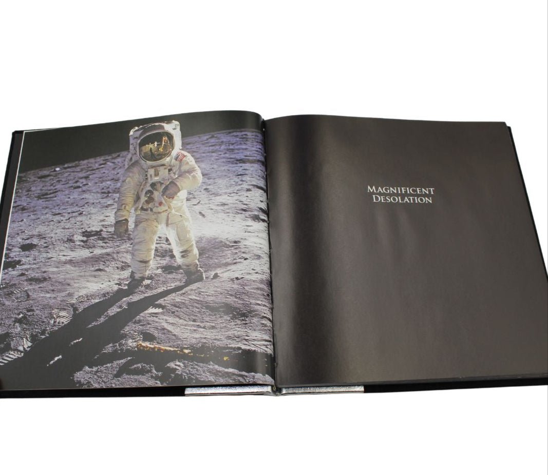 Magnificent Desolation: Images from the Apollo 11 Lunar Mission, Signed by Buzz Aldrin, First Edition, #148/500, 2009