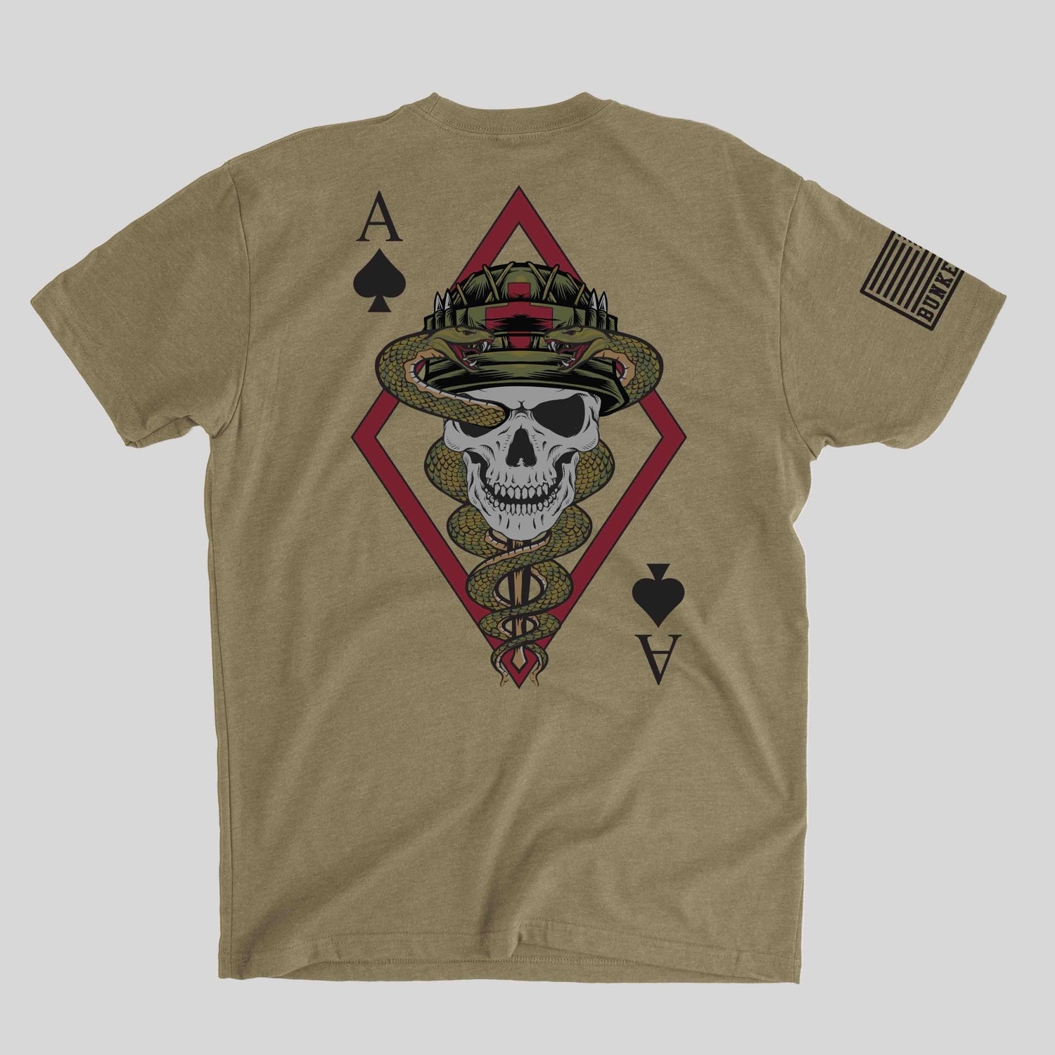 Medic Ace of Spades T-shirt - ShopAFA
