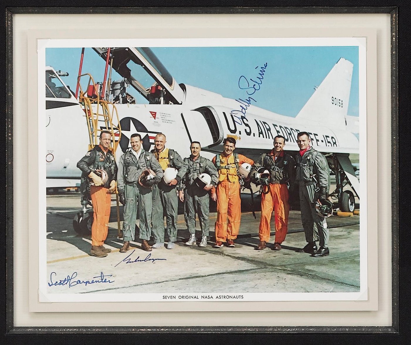 Mercury Seven Signature Collage