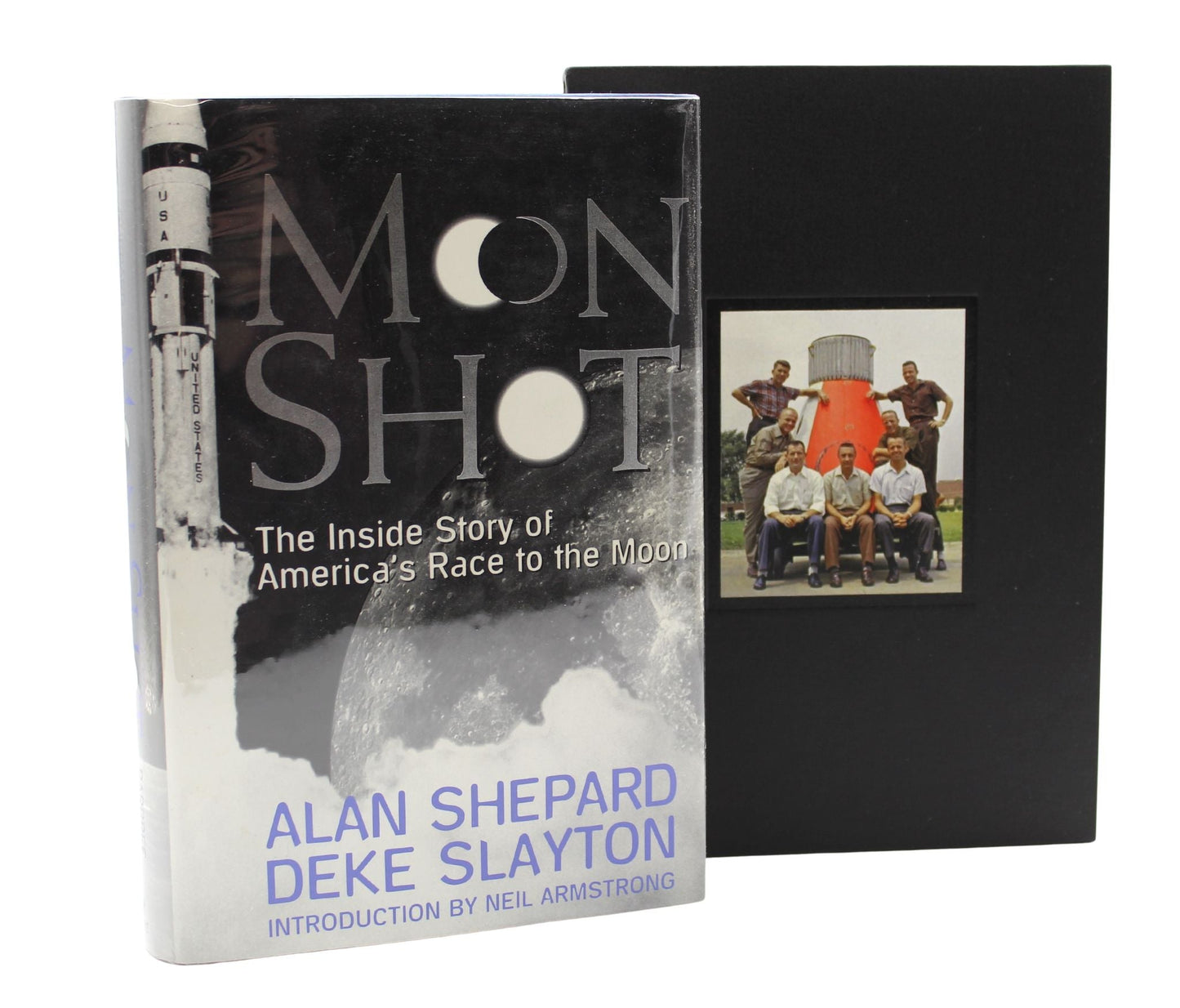 Moon Shot, Signed by Alan Shepard, First Edition in Original Dust Jacket, 1994
