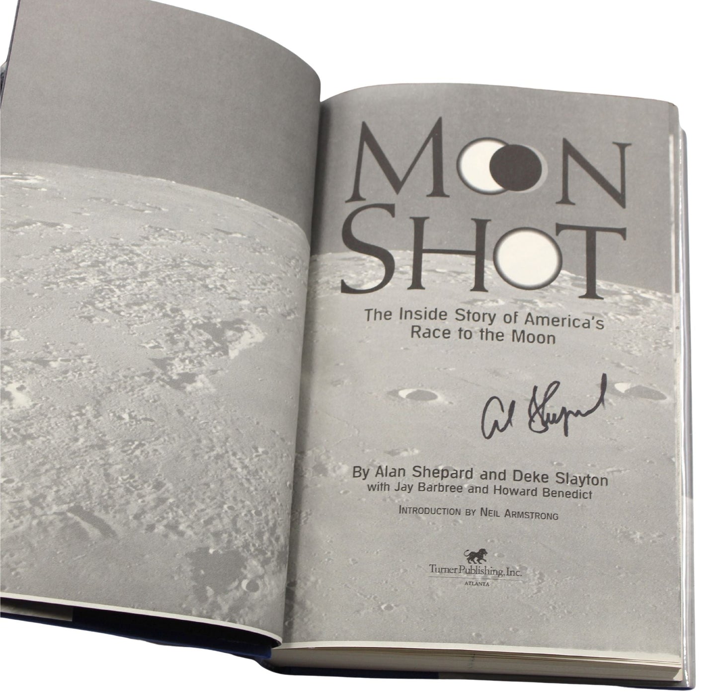 Moon Shot, Signed by Alan Shepard, First Edition in Original Dust Jacket, 1994
