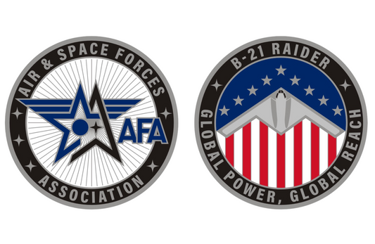 B-21 Raider Challenge Coin