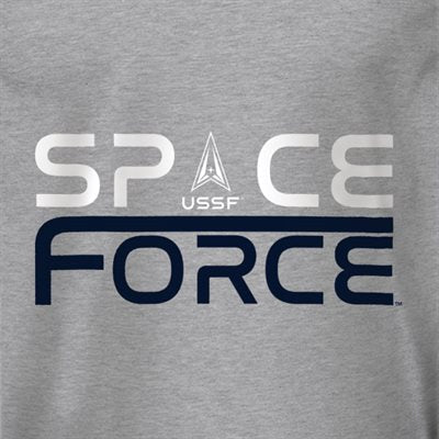 U.S. "Space Force" Text T-shirt