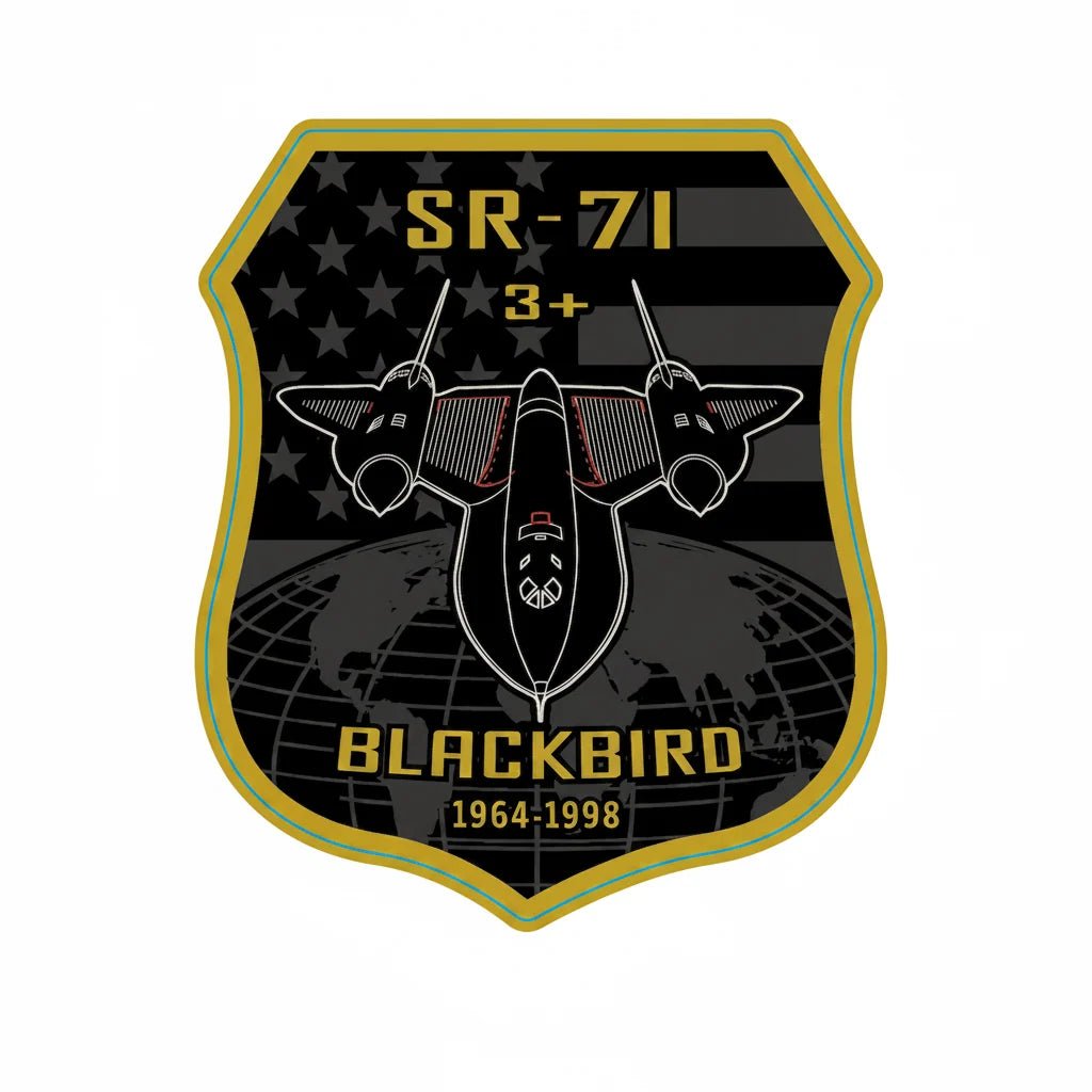 SR-71 Blackbird Sticker - ShopAFA
