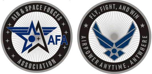 U.S. Air Force x AFA Challenge Coin - ShopAFA
