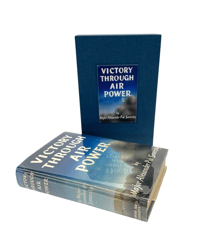 Victory Through Air Power By Major Alexander P. De Seversky, Signed and Inscribed, in Original Dust Jacket, 1942