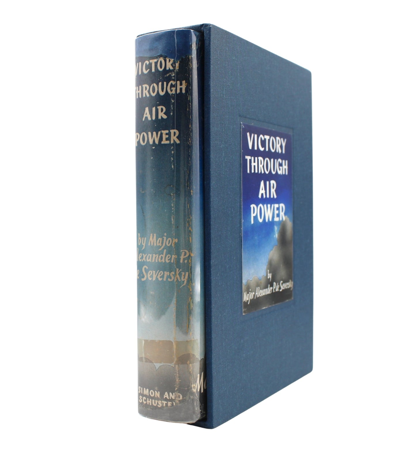 Victory Through Air Power By Major Alexander P. De Seversky, Signed and Inscribed, in Original Dust Jacket, 1942