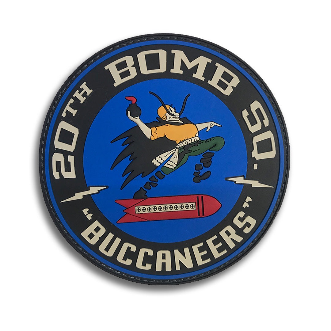 20th Bomb Squadron 4" PVC Patch, Bunker 27