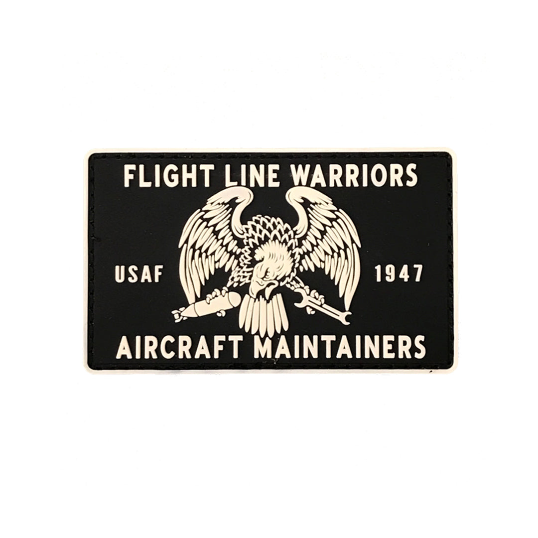 Flight Line Warriors PVC Patch, Bunker 27