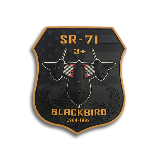 SR-71 Blackbird 4" PVC Patch, Bunker 27