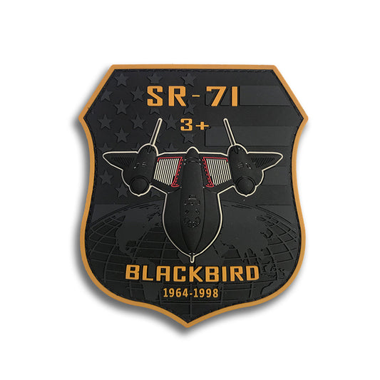 SR-71 Blackbird 4" PVC Patch, Bunker 27