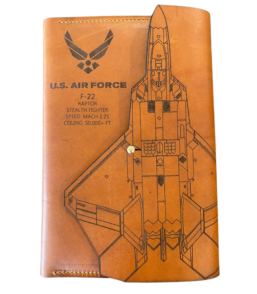 F-22 Raptor Special Edition Leather Journal