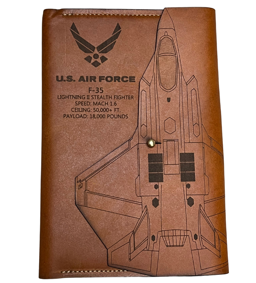 F-35 Lightning II Special Edition Leather Journal