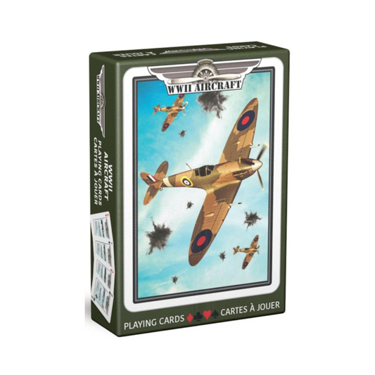 WWII Aircraft Playing Cards