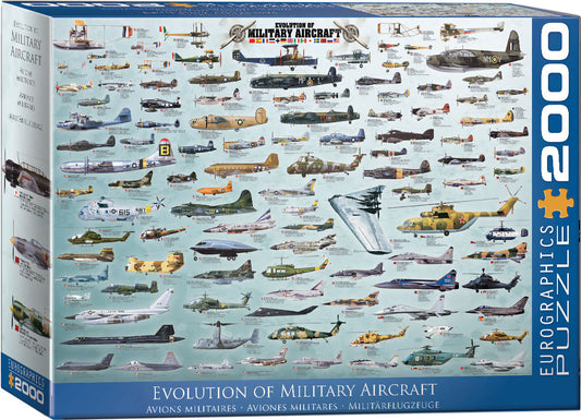 Evolution of Military Aircraft Puzzle